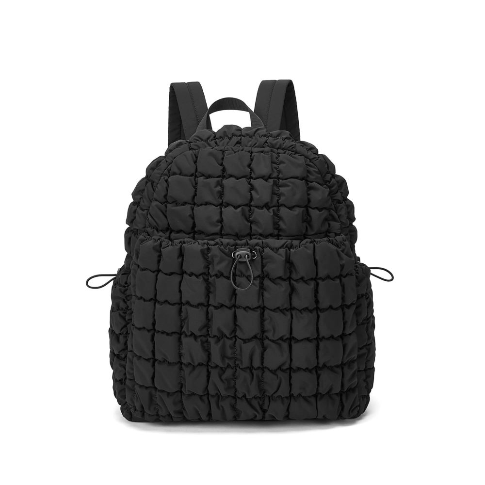 Quilted Backpack for Women Lightweight Puffer Puffy Backpack, Hiker Pack🐼